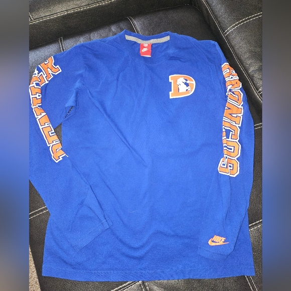 Denver Broncos Nike Long Sleeve Size Large - Picture 1 of 3